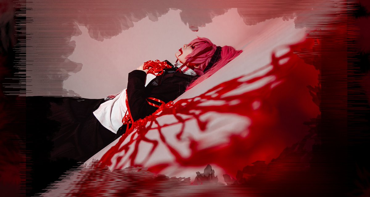 Shiki928239's tweet photo. 【 ⚠️非公式設定が含まれます 】

。
唐傘
。

もののがたり｜Cosplay https://t.co/b9SOnKzjIM