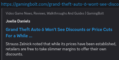 DoesItPlay1's tweet photo. Exhibit A. 
It's already starting. They want you to get used to higher prices and less sales. You can ridicule the death of physical media all you want, you will pay the price all the same. They even say it to your face. Think about where you stand.

https://t.co/g4H0YIRvXC https://t.co/sIvooeXt9c