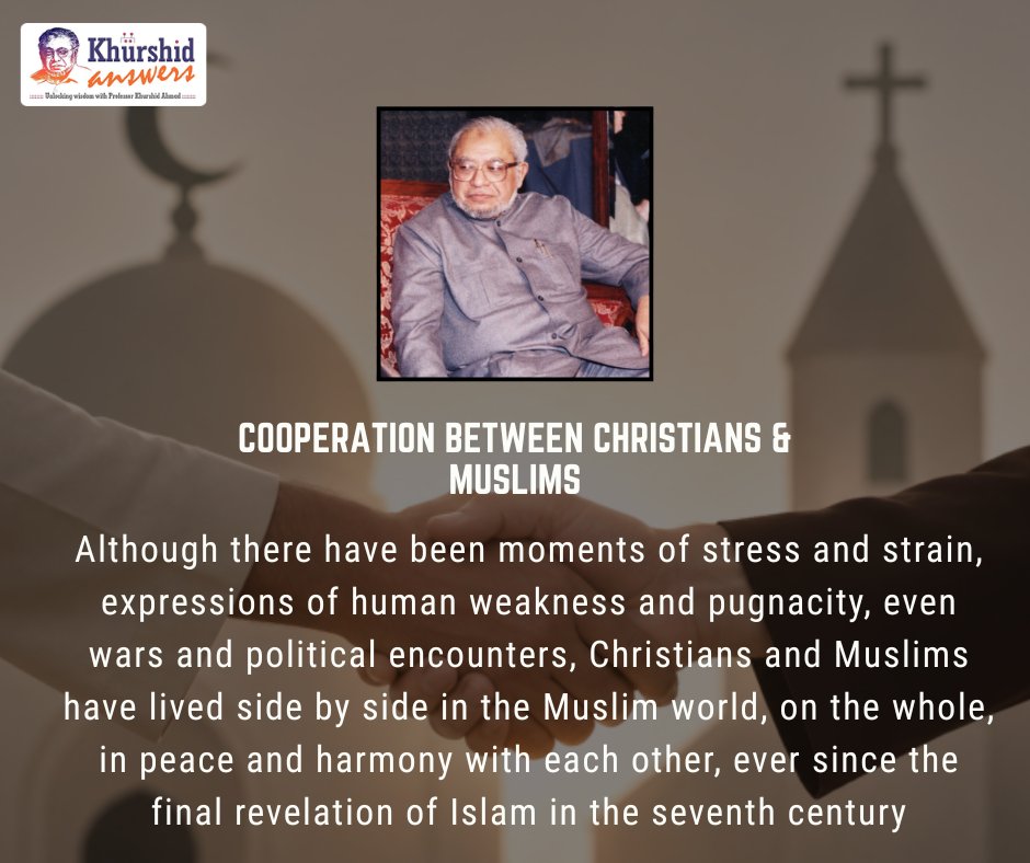 KhurshidAnswers's tweet photo. This article is part of what was published by Professor Khurshid Ahmad in the International Review of Mission (IRM) on "Christian Mission and Islamic Da'wah" in 1976.

Read the full article by clicking the link below:
https://t.co/wLS3LfwCkR https://t.co/2tA0k2Rtcs