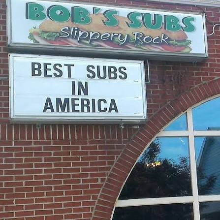 NoMore404s's tweet photo. @FreddyLA7 Look up @slipperyrocku and the reputation for being mentioned by announcers at Michigan and other large schools around the U.S. It's a fun tradition that gives props to a small state school in PA with an odd name. Had a blast there!

And go to Bob's Subs! https://t.co/DVSnrjHH25