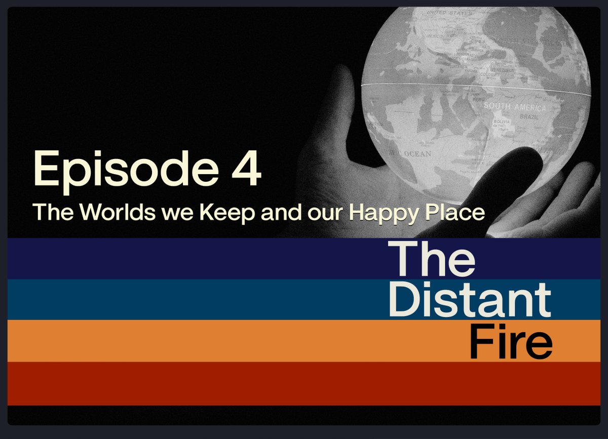 jonlyus's tweet photo. Where do you go when the world gets too loud?

This week on The Distant Fire we're closing our eyes and going to the place our imagination has built  — and finding out what it's been trying to tell us all along.

Join me for The Distant Fire Episode 4: 

https://t.co/2n4DxvkZ5g https://t.co/Jd3Gu8lHGe