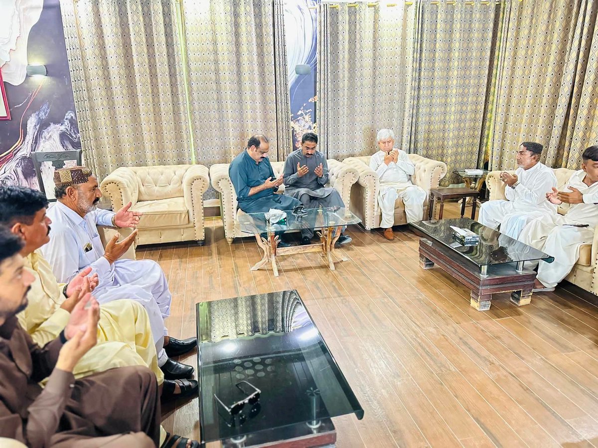 QumberZawar's tweet photo. Today 12.08.2026
 
#PPPP Young Leader #Mr #Bilal #Khan #Shoro #sb, Offered Condolences with Mr Syed Akraam Shah on Sad Demise of his Sister at Akraam Shah Otaaq UC 02 TMC Nerunkot PS60 Hyderabad. https://t.co/yUu6lhs8Z1