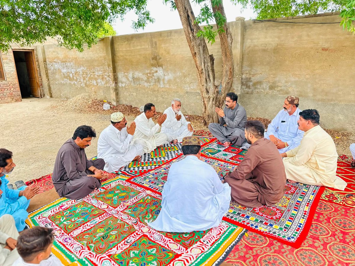 QumberZawar's tweet photo. Today 12.08.2026
 
#PPPP Young Leader #Mr #Bilal #Khan #Shoro #sb, Offered Condolences with Mr Ali Haider Chalgeri on Sad Demise of his Nephew at Village Masu Khan Chalgeri UC 143 TMC Qasimabad PS60 Hyderabad. https://t.co/7rEXkwKNKA