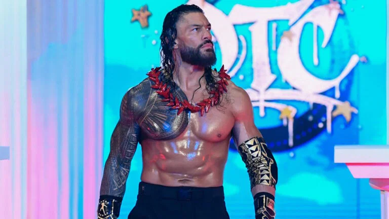 WrestleTalk_TV's tweet photo. Former WWE Champion Raj Dhesi (Jinder Mahal) on Roman Reigns:

"Roman Reigns is not overrated. Name anybody who can compete with Roman Reigns in terms of presentation, in terms of psychology, in terms of communication, in terms of aura.

"Perhaps pre-pandemic Roman Reigns, you can call overrated. But, this version? No way."

(IG)