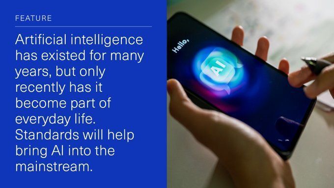 ASTMIntl's tweet photo. To help alleviate anxiety around use of #AI, existing ASTM committees are looking to address this technology for everything from consumer products to unmanned aircraft systems. And a new technical committee on AI in manufacturing systems has just been approved. https://t.co/Etm1d0Oj0n