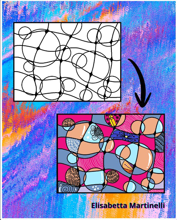 emartinelli_edu's tweet photo. Mappa, bolle o universo di atomi? 🌌 Scopri il nuovo "Mandala delle Connessioni": un'attività di astrazione creativa e storytelling visivo per esplorare il colore senza vincoli geometrici rigidi.
👉 Scoprilo subito qui!  https://t.co/mknQ0pGSkR  #Didattica #Scuola #Creatività https://t.co/wcbs4HfjVE