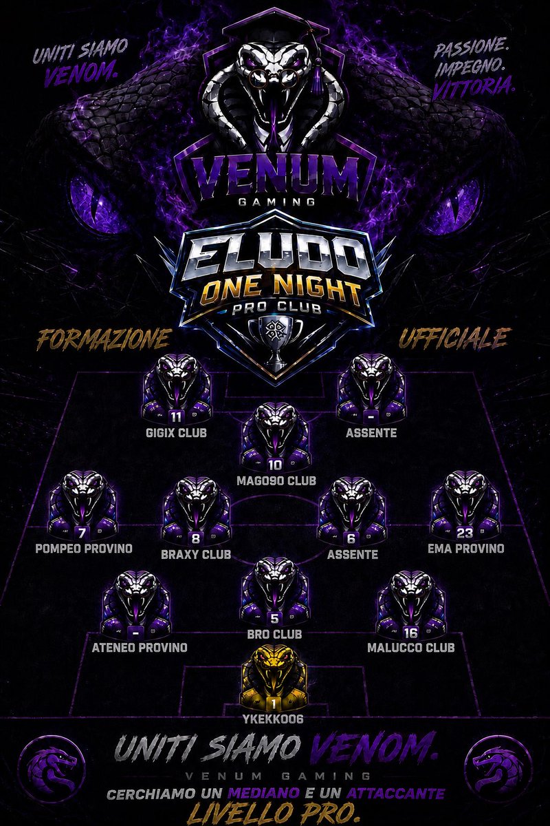 DMago90's tweet photo. CERCHIAMO PLAYER 

OLTRE I PROVINI GIÀ PRESENTI 
CERCHIAMO PER SERALE O PROVINO
CDC E ATT 
GENTE SERIA e VALIDA . 

@HouseOfProClub @VPLItaly @VPGItaly @RTAllProClub @Retweet_Proclub @pctransfermarkt @Mercato_FVPA https://t.co/l16G95Fw5n