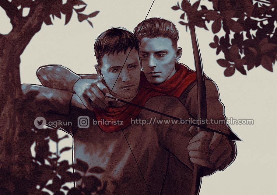 agikun's tweet photo. Another charity commission: KCD1 #Hansry , requested by @/nerdonduty on Bsky~  

This is the first time i draw KCD1 Hans n Henry, please dont judge me, ok?🥺 https://t.co/WA1znU1F77