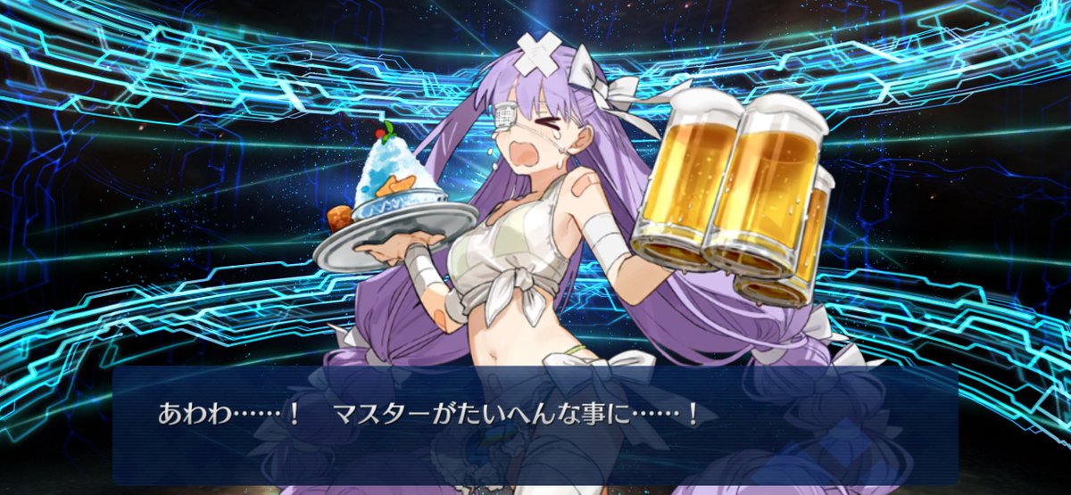 jonny_maxium's tweet photo. 福袋のオマケ石と配布分の残りで追加課金無しで前半ＰＵ３騎を確保できた
配布含めて水着鯖７騎実装、星5を４騎という「この間に配った石の回収しますよ？」といわんばかりの運営の暴挙
全マスターの財布と口座がアズライールされかねない事態に後半が恐ろしいですサンタマリア https://t.co/0dbVgPMswJ