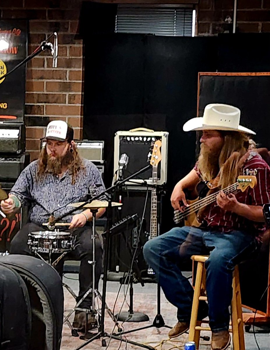jecornwell's tweet photo. We enjoyed the music, mayhem, and energy tonight with Steven Bankey &amp; The Flatland Band! 🎶🔥 This is going to be a fun show you won’t want to miss when it’s released. Stay tuned for the official release—you’re going to love it!

#kcltvpodcast #stevenbankeyandtheflatlandband https://t.co/zH5fk6XYcQ