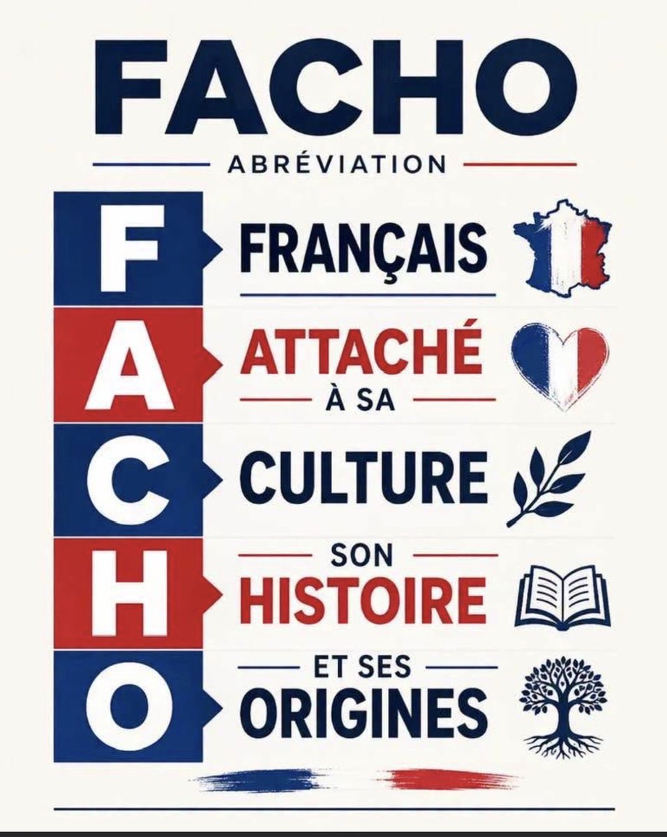 Mouzo642892's tweet photo. Fier d’être un FACHO!🥳🇫🇷 https://t.co/y9ug3vDCWd