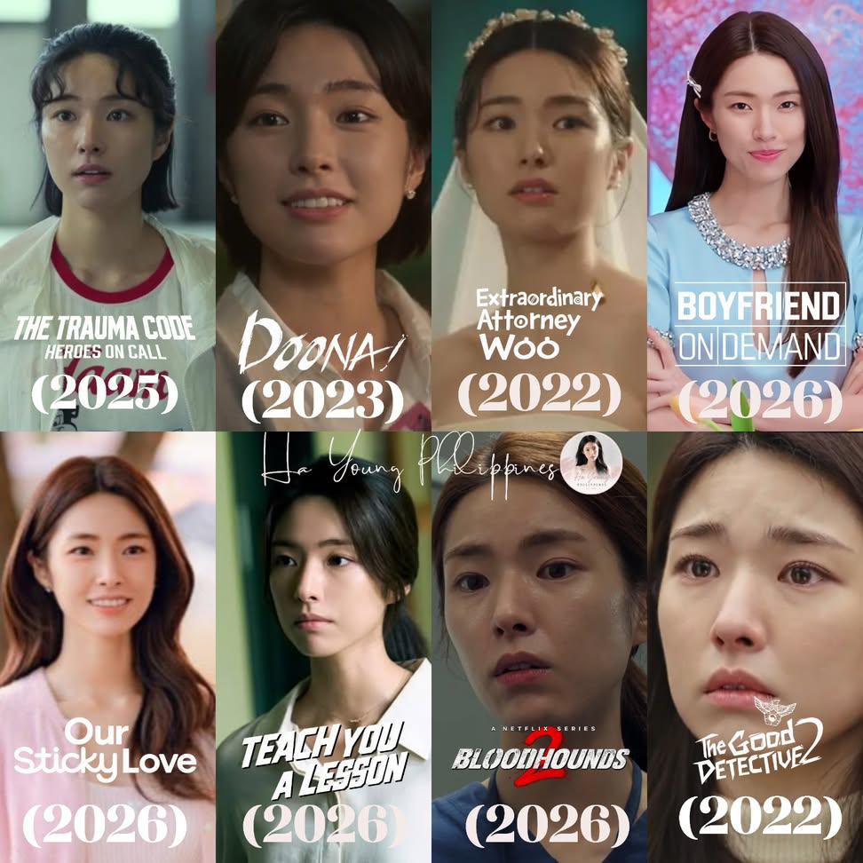 aaeify's tweet photo. Looking for Ha Young dramas to watch?
💓

Here’s a quick list of her k-drama appearances currently available on netflix. from supporting roles to memorable appearances, which one have you watched so far? ✨

#HaYoung https://t.co/NuBzSHY9ly