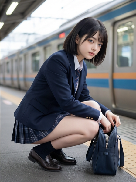 Yurilunax_Sub's tweet photo. 駅まで来たのに��今日はなんだか眠すぎる🥱
教室でちょっとだけ休んでから外の空気を吸いに
いっぱい動いた日の放課後でした

#放課後ゆりあ https://t.co/yBv52SiNnz