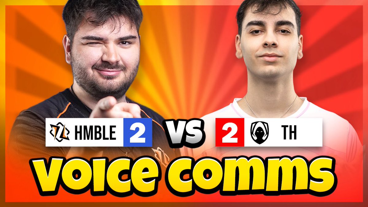 TeamHmble's tweet photo. THE BEST MATCH OF AUGUST 🔥⚔️

HMBLE vs TH Voice Comms now available! https://t.co/HuYReNOy8g