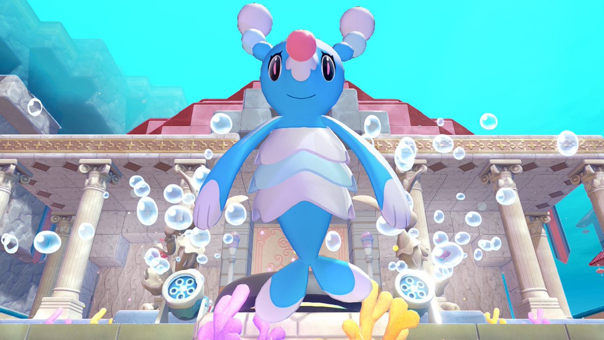 uwan_'s tweet photo. 「ボスはこの先よ。
進みなさい。私を倒せたら、ね」
#ポコあポケモン https://t.co/n25S7veeYa