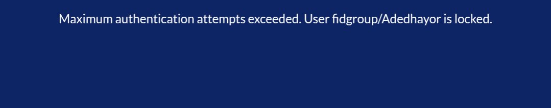 sportisfun's tweet photo. @fidelitybankplc I've been trying to send money, but not successful. Saying "Maximum authentication attempts exceeded. User locked", and I haven't reached my limit yet https://t.co/ByH6Nvezet