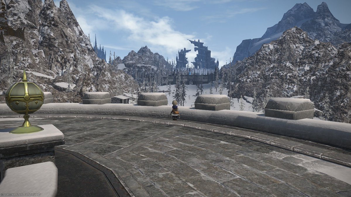 riebel_ffxiv's tweet photo. 雪国まできた！！

#FFXIV
#FF14 https://t.co/Uti5eXdFW8