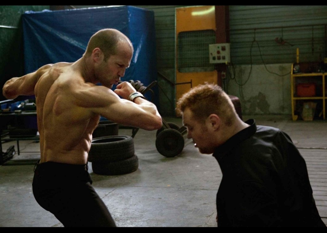 BigBannex's tweet photo. Didn’t come to negotiate.

Jason Statham has entered the scene… and somebody is about to have a very bad day. 
Wait for the ending. https://t.co/La464fUahL