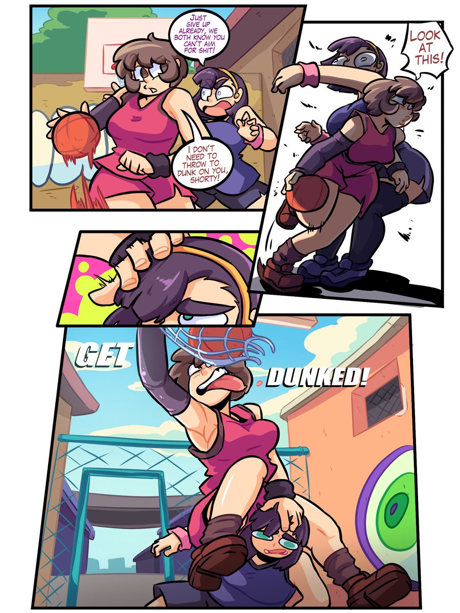 nico_narra's tweet photo. Dunking genes
"After a long day in college, Nova challenges Hestia to a "friendly" basketball match; the winner having to pay for the meal. Unfortunately for both of them, neither is playing fair."
Commission for @DuwangMister https://t.co/AtXmw7vybs