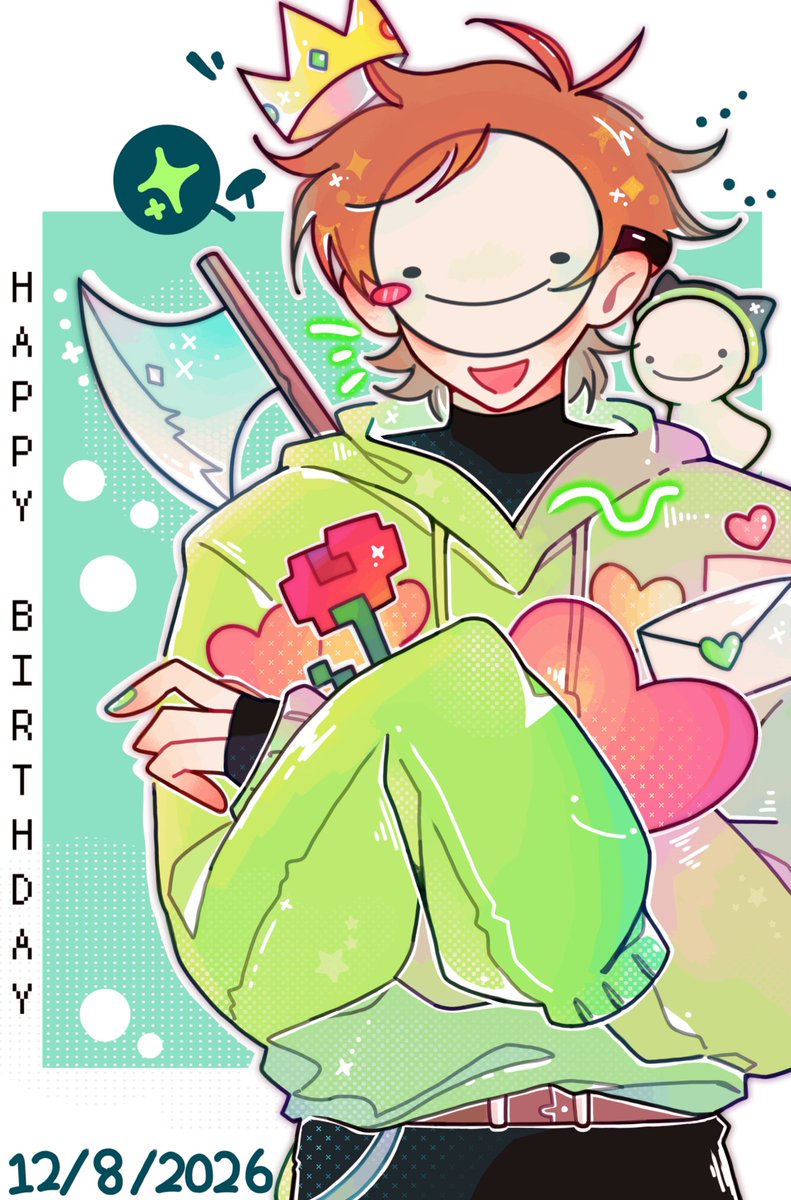 BobbbOwO's tweet photo. #dreamfanart
童年男神27岁生日快乐——💚🎂 https://t.co/XeLc9jPRmt