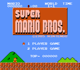 VideoGameHstry's tweet photo. Super Mario Bros. was released 41 years ago today https://t.co/Ago7nmcLEE