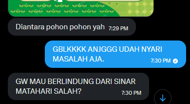 NORRISthestar's tweet photo. Aduhhh kok pada salah semua sih? Gue jadi nyasar ke cafe loh. Ada yang tau dia kenapa manja bener mau berlindung di antara pohon?

Kalau ketemu gue, dapet +1000. Kalau ketemu Carlos, poinnya dikali 1 aja ye hehe. Sisanya ada di maps. :3 https://t.co/O7uF9lTxiU