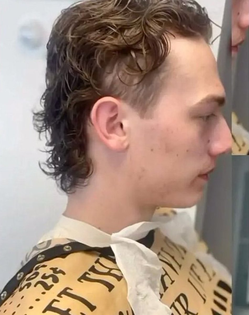 xhekfield's tweet photo. luke hughes gets brutally mullet mogged by arber xhekaj in newly released pic https://t.co/Nudhgv1QMq