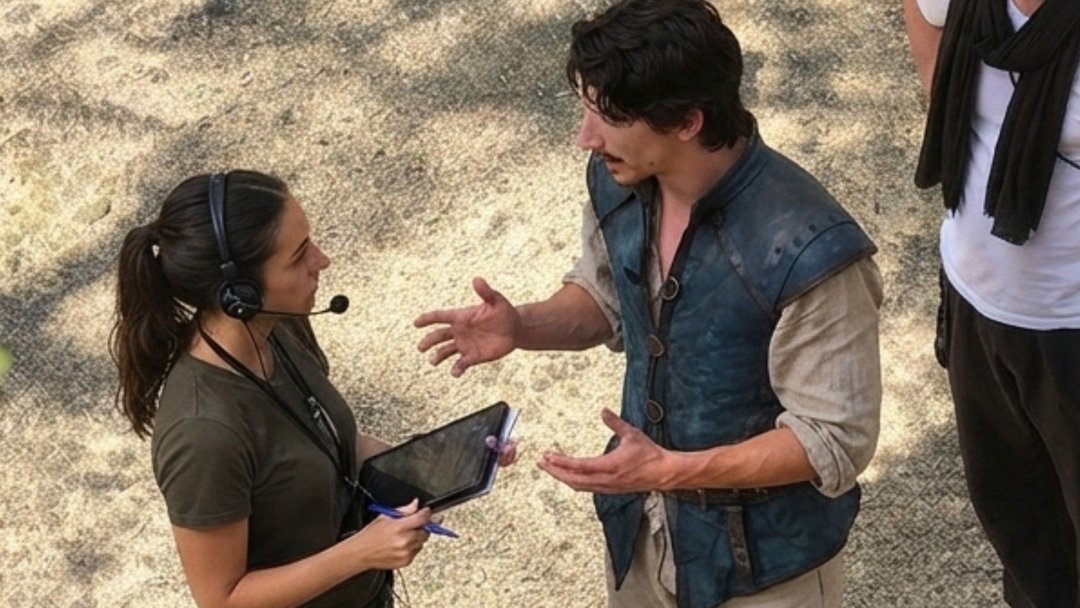 allocine's tweet photo. Le tournage du live-action Raiponce se poursuit 🎬

Prévu pour 2028 au cinéma ! https://t.co/rndVGOuVYk