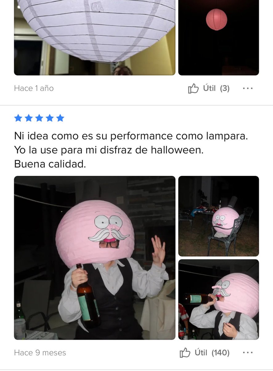 termolena's tweet photo. Estaba buscando lámparas y me crucé con esta Chad https://t.co/kv1nY4LFpt