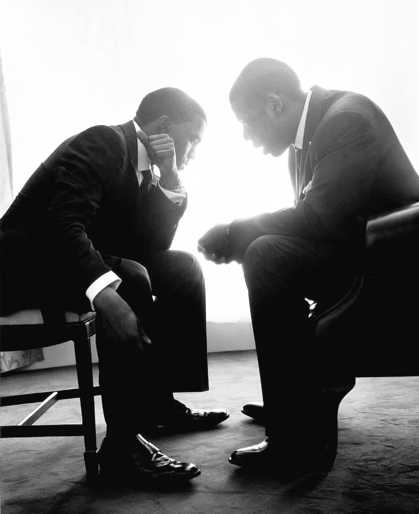Bigdawg_Fly's tweet photo. Jay-Z and Ye for XXL’s August 2005 issue, recreating a 1960 portrait of John F. Kennedy and Robert F. Kennedy. 📸 https://t.co/t8zVjRpJtW