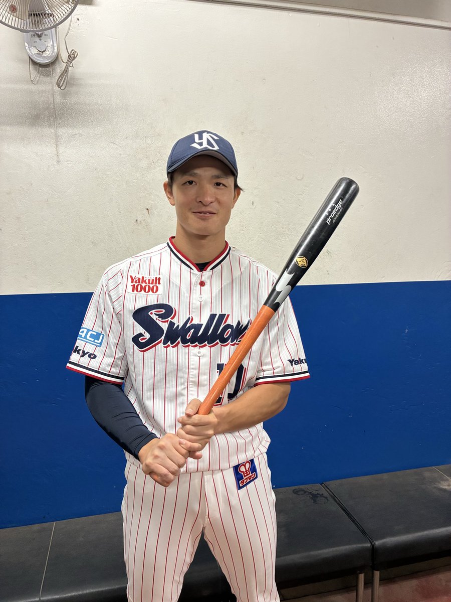 dai84437439's tweet photo. RT @swallowspr: 陰のヒーロー✨
#宮本丈　選手
先制タイムリー含む2安打
いい仕事をしてくれました

#swallows
#燕心全開 https://t.co/QFxHLwgXFn