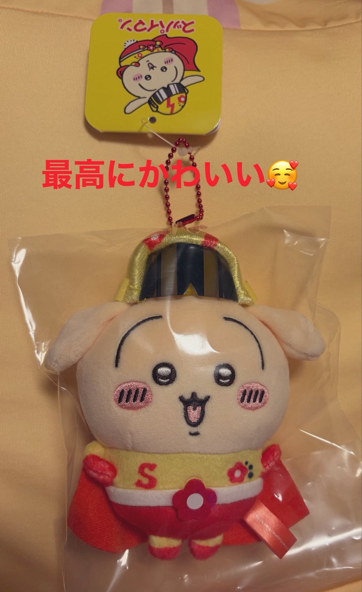 Yuru_Yururu622's tweet photo. Amazonで買った予備のスッパイマン🐰ちいまより先に到着。ドンペン🐰に引き続きこれは絶対欲しい！ってなった🐰☺️ https://t.co/v7erH9vXXN