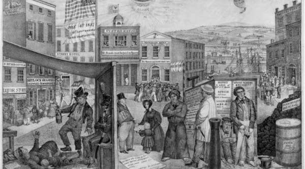 Handre's tweet photo. The Panic of 1837 is one of the cleanest case studies you will ever find of government-manufactured financial catastrophe, and almost nobody has heard of it.

Start with Andrew Jackson. He kills the Second Bank of the United States in 1832, which is the right call for the wrong reasons, because he hates central banking personally rather than on principle. Then his Treasury starts depositing federal funds into favored state "pet banks," which promptly use that hard-money base to pyramid credit on top of it. State-chartered banks across the South and West issue paper notes backed by essentially nothing, and land speculators borrow those notes to buy federal land at $1.25 an acre. Cotton prices are climbing. Everyone feels rich. The boom is artificial from the first dollar.

Jackson then panics at his own creation. His Specie Circular of July 1836 mandates that buyers pay for federal land in gold or silver only. Credit evaporates overnight. Land prices collapse. Cotton follows, hitting around 9 cents per pound by 1837, down from 17 cents in 1835. Banks that had lent recklessly against inflated land values now hold collateral worth half what they financed. Over 600 banks suspend specie payments between May and October 1837. Nine states default on their bonds. Martin Van Buren inherits the wreckage and gets blamed for the explosion Jackson lit.

The lesson sound money advocates have spelled this out since the 19th century: credit expansion without real savings does not create wealth, it relocates it forward in time and then destroys it. Every dollar of paper the pet banks printed above their specie reserves was a promise they could not keep. The speculative cotton and land mania of 1835-36 was the entirely rational response of market participants to artificially cheap credit. You would have done the same thing. Everyone did.

What makes this maddening is the standard historical narrative: it blames "speculation" and sometimes blames Jackson's Specie Circular in isolation, as if tightening credit were the disease rather than the cure arriving too late. The disease was the credit expansion. The correction was painful precisely because the distortion was enormous. Governments do not create panics by suddenly demanding honest money. They create panics years earlier, when they let banks print paper out of thin air.