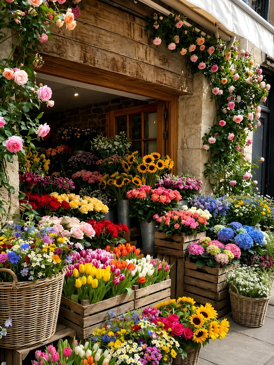 gardenofcolours's tweet photo. flower shop https://t.co/RhvZDKtG4w