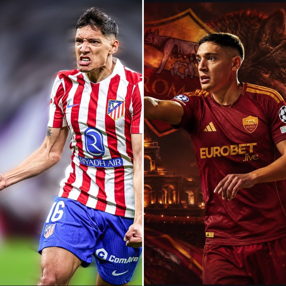 kaartikfooty's tweet photo. 🇦🇷 Nahuel Molina joins Roma: Roma have officially announced the signing of the Argentine full-back from Atlético Madrid. #ASRoma #Roma #ForzaRoma #DajeRoma #ASRomaNews #RomaNews #Giallorossi #Lupi #RomaFans #RomaFamily #SerieA #SerieAEnilive #ItalianFootball #Calcio #Football https://t.co/RmvTp4hFcg