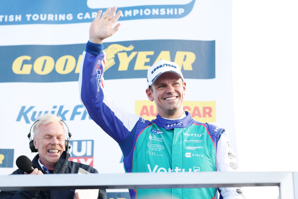 BTCC's tweet photo. 🎧 ICYMI - Tin Top Tuesday powered by Power Maxed - Knockhill

Joining host Alan Hyde, Adam Morgan reflects on Cataclean Plato Racing’s breakthrough weekend, with Oly Collins, Tom Chilton, Dexter Patterson and Aiden Moffat also looking back on all the action from Knockhill.

👉 Click here to listen now: https://t.co/pDWlnQGIK6

#BTCC