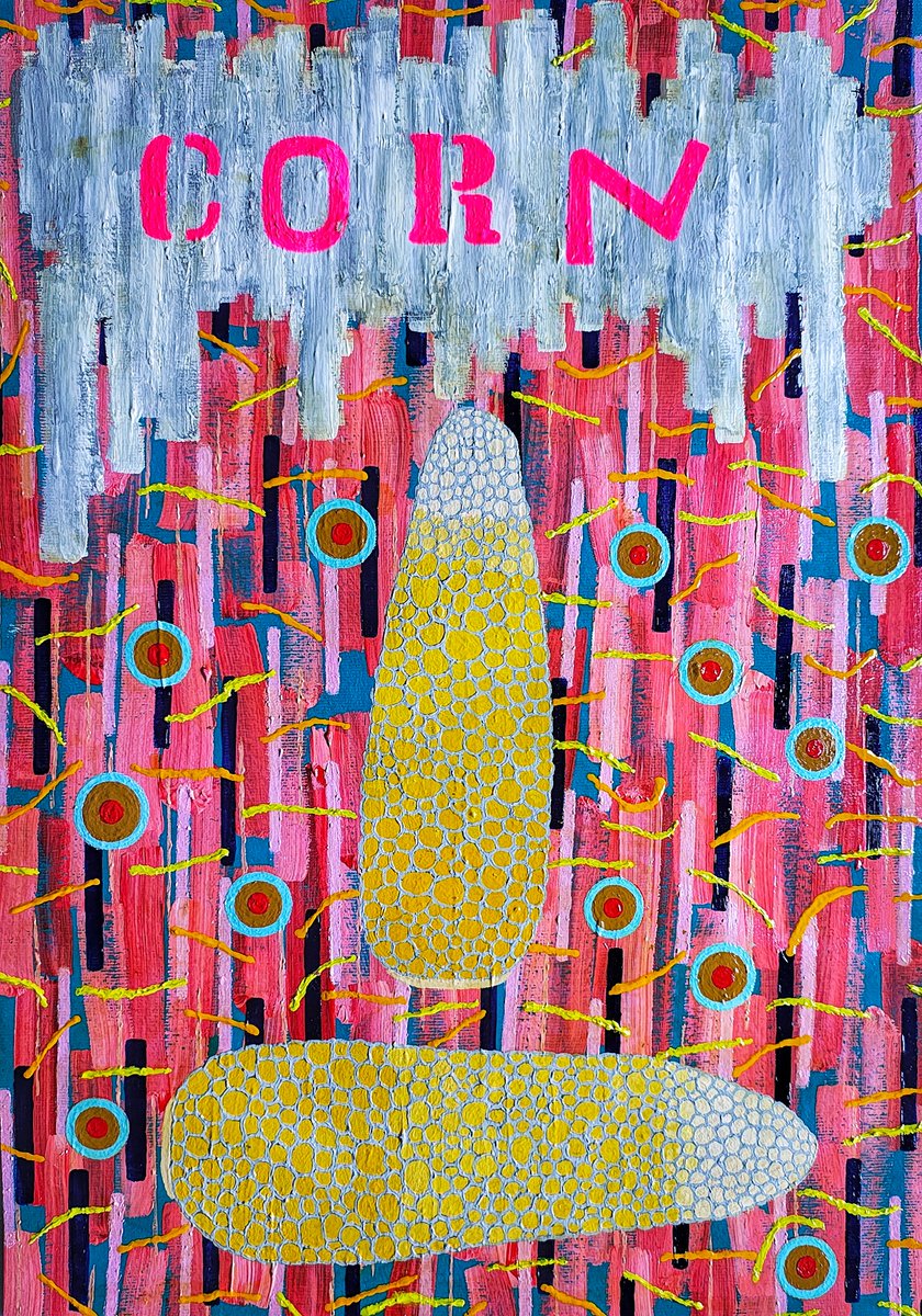 Gustavo100005's tweet photo. A séries of 4 paintings titled "vegetables i love" . Today the 2nd one is "Corn"
Acrylic - de Sousa -Art
2026
#artwork #contemporaryart #abstract #painting #modernart #gallery #popart #acrilycpainting
#lart #lartiste #arte #pintura #acrylic #paint https://t.co/SdBgKvZ7Dl