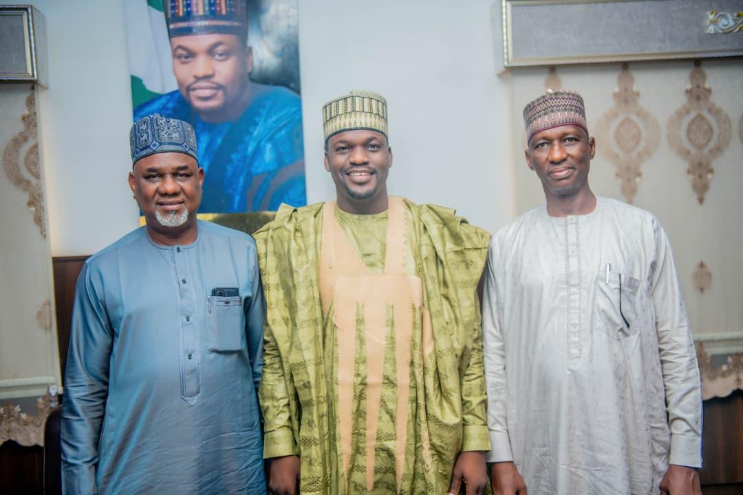 Fuga2255's tweet photo. The Vice-Chancellor of Federal University Gashua (FUGA), Professor Yaqub Ahmed Geidam, has congratulated the newly sworn-in substantive Secretary to the Yobe State Government (SSG), Dr Mohammed Goje, during a visit to his office. https://t.co/XTutwKN1kW