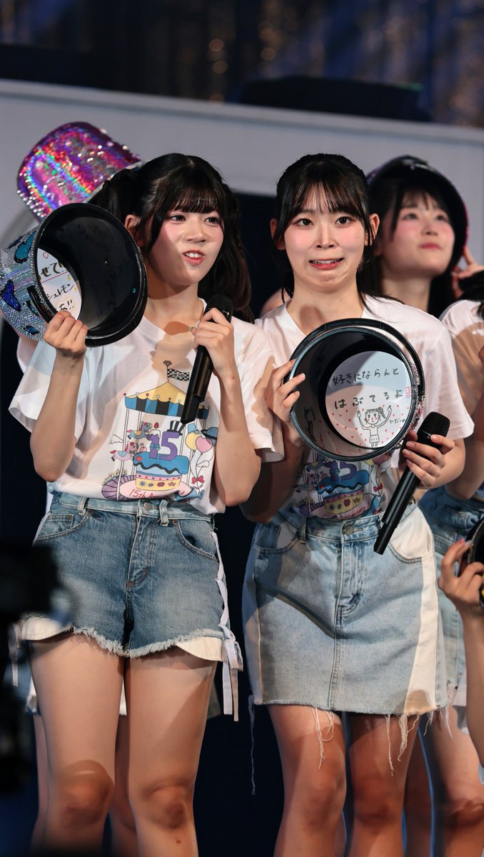 masaaki_115's tweet photo. 2026.08.11 夜公演
HKT48 15th Anniversary Live Tour
広島　上野学園ホール

あーたんとみなみちゃんが変顔してた😂

#石井彩音　#中野南美
#HKT48_カメコ
#HKT15周年ツアー https://t.co/dB2ZmaecmS