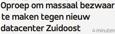 Piratenpartij's tweet photo. Dit datacenter houdt duizenden woningen tegen https://t.co/AR9Z9rK3JY
Daarom roepen we op om massaal bezwaar te maken! #Amsterdam #Zuidoost
Voorbeeldbrief en actieberichten vind je in deze app-groep: https://t.co/eKoZSjbKeT https://t.co/IYQOlOnbzV