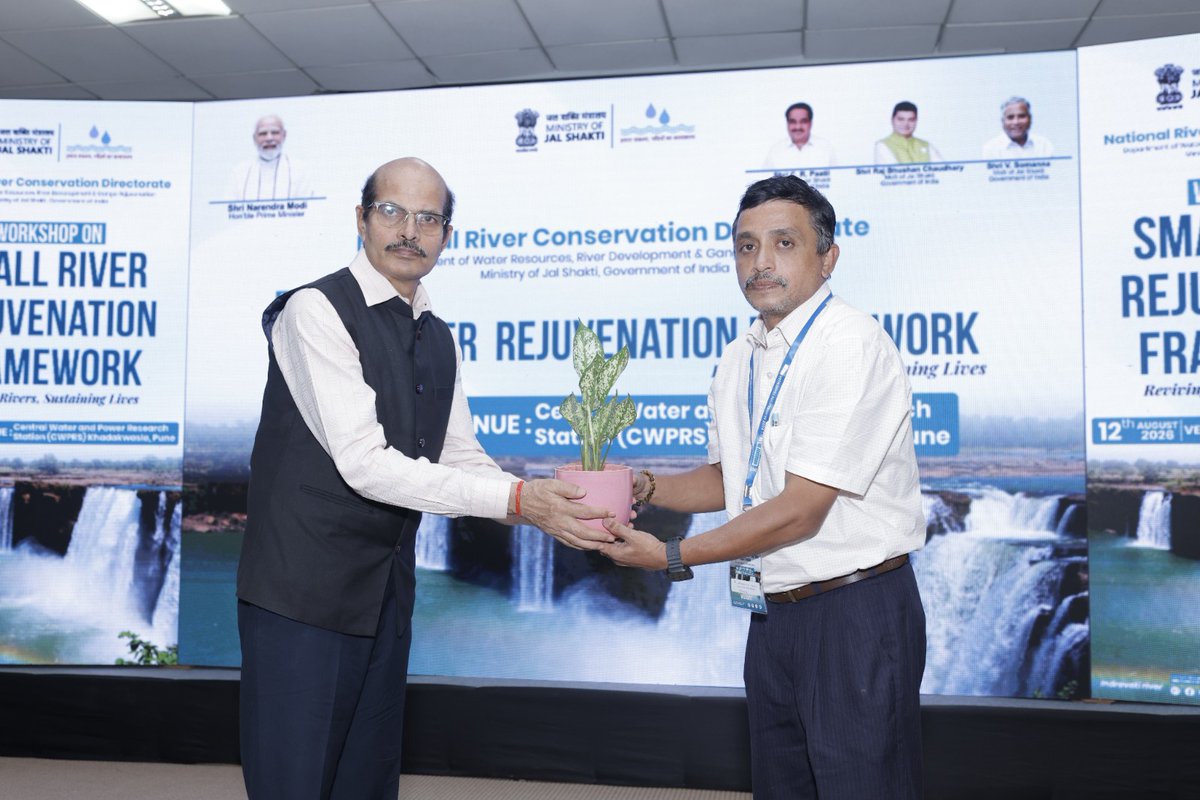 NRCD_MoJS's tweet photo. Exploring decentralised approaches to sustainable wastewater management.

During Technical Session-II on Pollution Abatement, Water Resources Management and Nature-Based Solutions, Dr. Basavaraju Manu, Associate Professor, Department of Civil Engineering, NIT Surathkal, shared his perspectives on Decentralized Wastewater Treatment Systems (DEWATS).

The presentation examined the potential of decentralised wastewater treatment approaches for different settings, including individual premises, clusters of buildings and communities, with treatment undertaken closer to the point of wastewater generation.

The discussion also highlighted the importance of appropriate design, operation and maintenance, along with the potential for treated wastewater reuse and recycling, as part of sustainable wastewater management.

#SmallRiverRejuvenation #WastewaterManagement #DEWATS #WaterManagement #PollutionAbatement #NatureBasedSolutions #NRCD