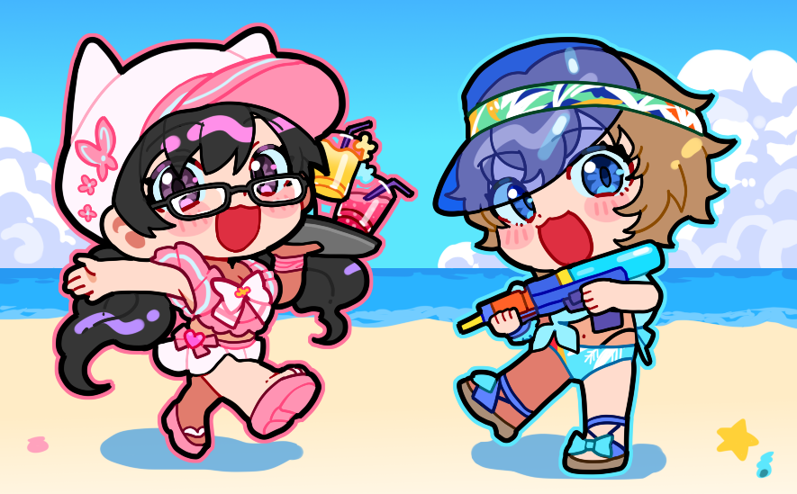 maitakepasuta's tweet photo. 夏満喫⛱️
#P5X_art https://t.co/bK8PRtHExU