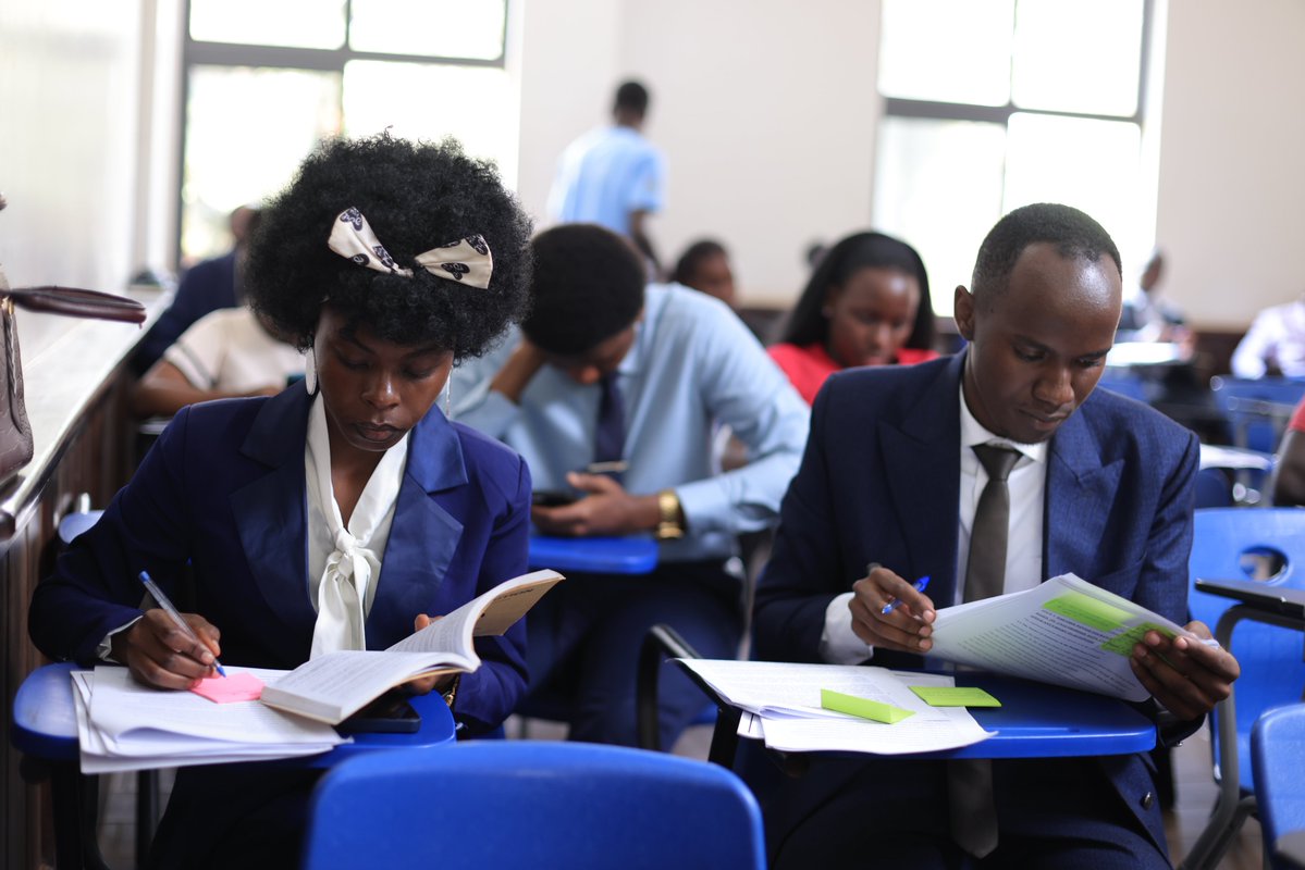 MakerereLaw's tweet photo. Preliminary rounds of the Inaugural Digital Health Moot Court Competition are happening today with finals to be held tomorrow.

The hypothetical case under consideration is: In the High Court of Ngalamba, Gracious Asiimwe Versus 1. Winner Insurance Company 2. The Attorney General of Ngalamba

The case is about a woman named Gracious Asiimwe who lives in Ngalamba, a country that is trying to modernize its health system by using computers and digital records. The government and a big insurance company (Winner Insurance) started a program to put everyone's health information into a digital health system, hoping it would make healthcare better and more efficient.

 Asiimwe is suing the insurance company and the government arguing that they did not protect her privacy, did not ask for her permission to use her health information, and made it harder for her to get the care she needed. 

The plaintiff side is highlighting a number of issues arising from introduction of the new system:
- Private and sensitive medical information was not kept safe.
- People's health data was sent to other countries and used by private      companies without asking for permission.
- The new digital system made it harder for some people to get care. That, patients had to repeat expensive medical tests because different hospitals' computer systems couldn't talk to each other.
-The government took money away from hospitals and schools to pay for  the new digital system, making it harder for people to get basic services.