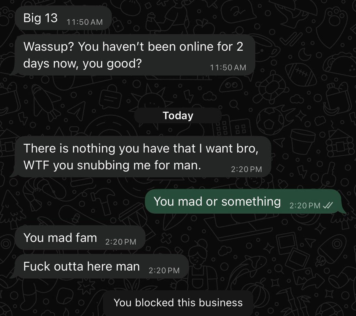 LouieDi13's tweet photo. 🤣🤣🤣🤣🤣 you don’t even know why I am not online , you message to me is there is nothing you have that I want ! Fake checking up https://t.co/tHRiORX2rV