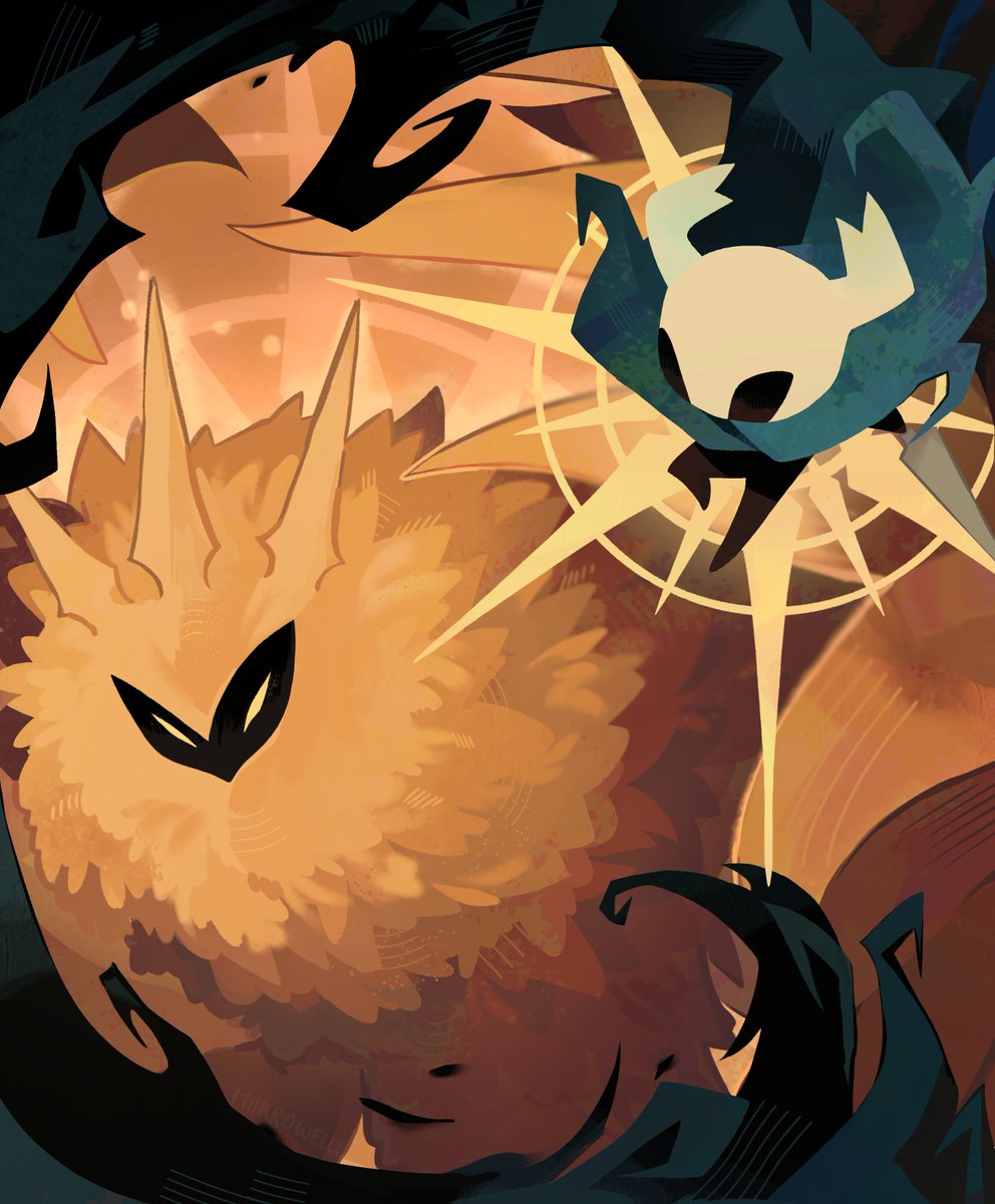 Miikrowelle's tweet photo. seal the light 🗣️🗣️
#hollowknight #art https://t.co/DUK9SxQ1mp