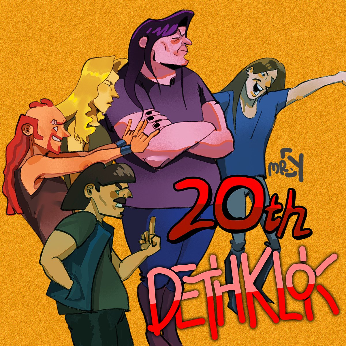 Chouyu02484493's tweet photo. ❗HAPPY 20 YEARS OF DETHKLOK❗
#dethklok
#metalocalypse https://t.co/pN9McCi8Ze