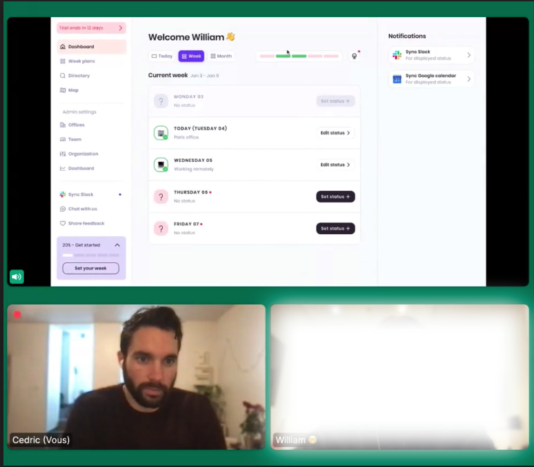 dlCedric's tweet photo. A B2B SaaS asked us why activation was stalling.

We sat in on real sessions, watching new users navigate the product live including whether they even understood what the new home screen was for.

6 frictions found. 

Value was landing too late in the journey.

Activation simplified to 3 steps.