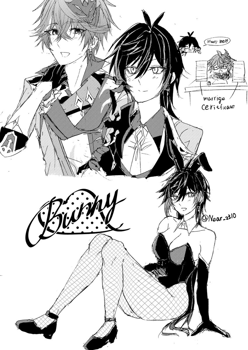 Near_2310's tweet photo. 🔸only genderbent. https://t.co/b65EDr6qcp