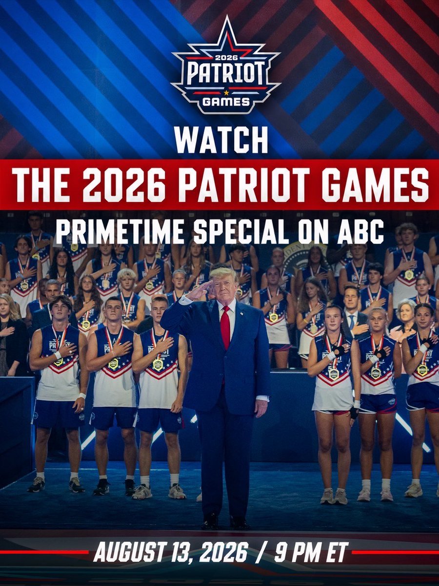 _MeganSmall's tweet photo. Watch the 2026 Patriot Games tomorrow at 9pm on ABC https://t.co/YQuqg6modA