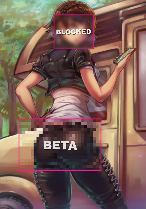 bananaslama019's tweet photo. Nnngghhh thanks to the Beta Blocker I can finally worship and plap to mommy Makoto's ass while staying completely beta safe 🤤

But even when mommy is pixelated I still almost prejac every time like a dumb beta bitch 😵‍💫

#Wankchat #goon #hentai #censoredhentai #censoredforbetas https://t.co/rulcqPHSya